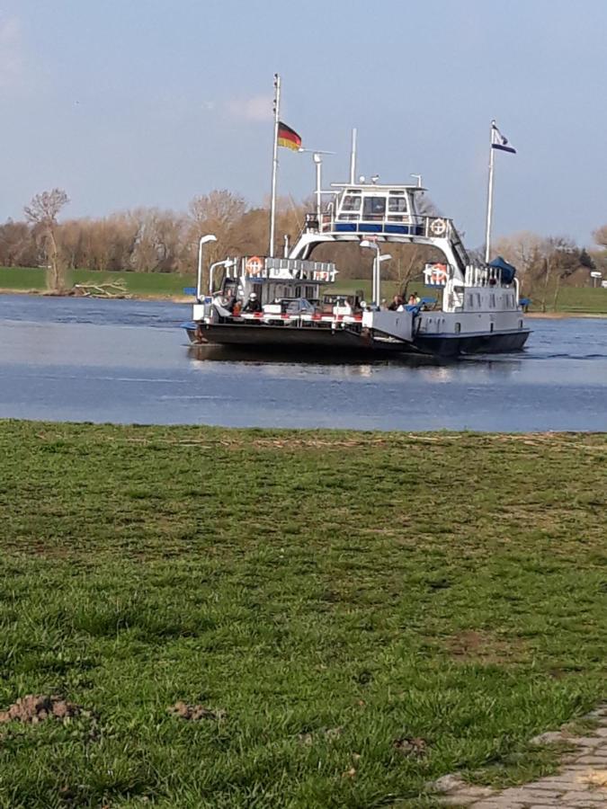 Ferienwohnung An Der Elbe Bleckede Bagian luar foto